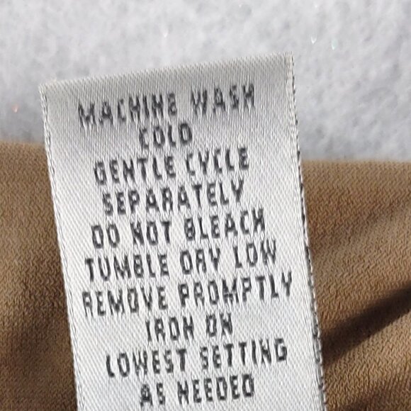 Chico's Multi Color Pebble Print Keyhole Front Scoop Neck Jersey Size 1 = US 8 - Picture 11 of 12